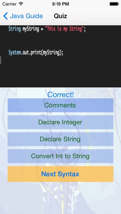 java flashcards